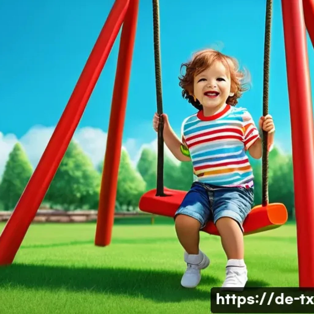내면의 지혜를 통한 성공적인 커뮤니케이션 - **A child playing in a park:** "A sunny afternoon in a park. A happy 4-year-old child, wearing a col...