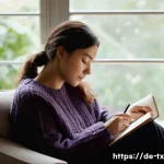 Home 20 자신의 내면을 이해하는 심리학적 접근 - **Prompt Title: Serene Self-Reflection and Journaling**
"A peaceful scene of a young adult woman...
