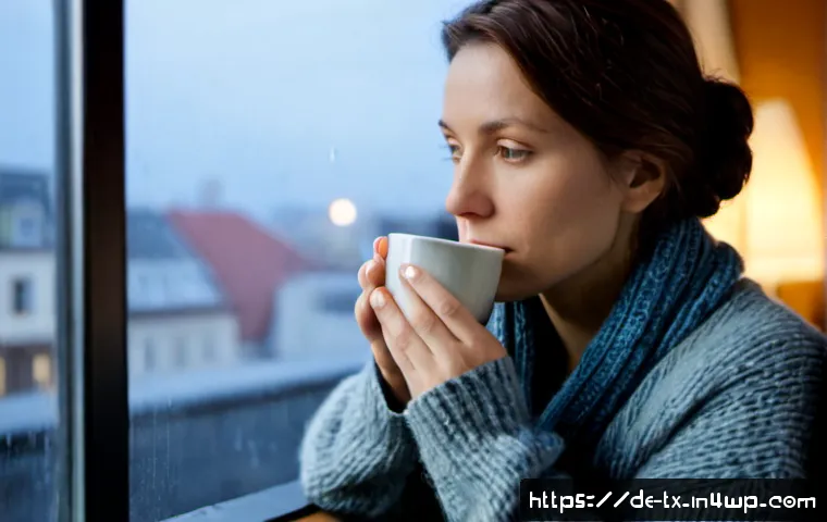 내면의 지혜를 통해 얻는 자기 이해 - Photorealistic cinematic portrait of a thoughtful German woman in her early thirties sitting alone b...